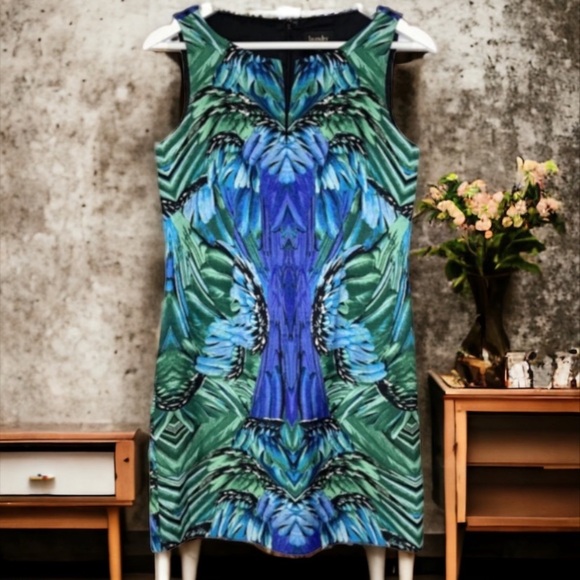 Laundry by Shelli Segal Sleeveless Abstract Mini Dress By Nordstrom - Picture 5 of 10